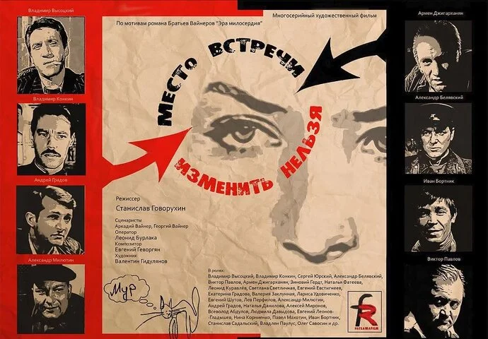 Место встречи изменить нельзя - постер сериала